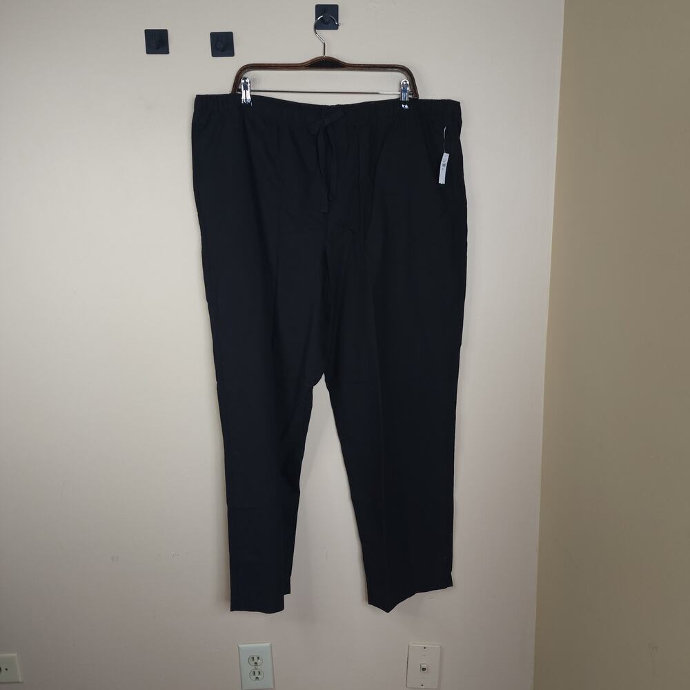 Gap Pull On Woven Pajama Pants in Black Size XXL